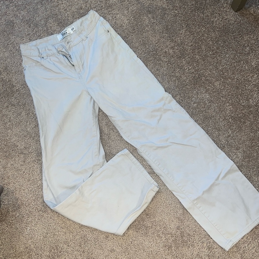 Light wide leg jeans